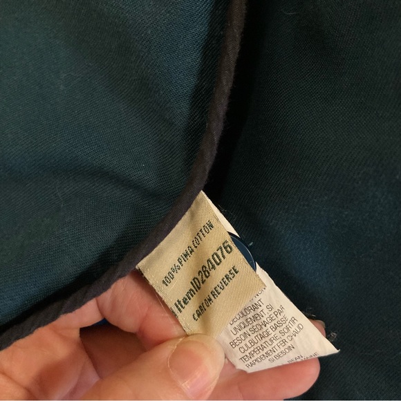 LL BEAN Pima cotton soft blazer, size M petite - Picture 3 of 5